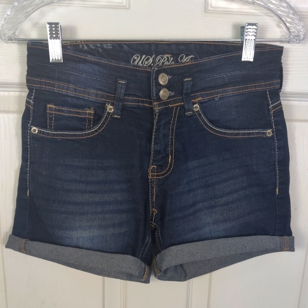 U.S. Polo Assn cuffed short shorts size 3/4